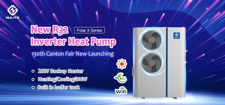 NULITE NEW ENERGY POMPA DI CALORE MONOBLOCCO 8,5 KW 12,5 KW 220V R32 MITSUBISHI - immagine 6