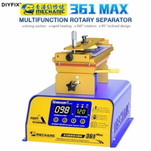 MECHANIC 361 MAX Separatore rotante multifunzionale a 360° piastra riscaldante