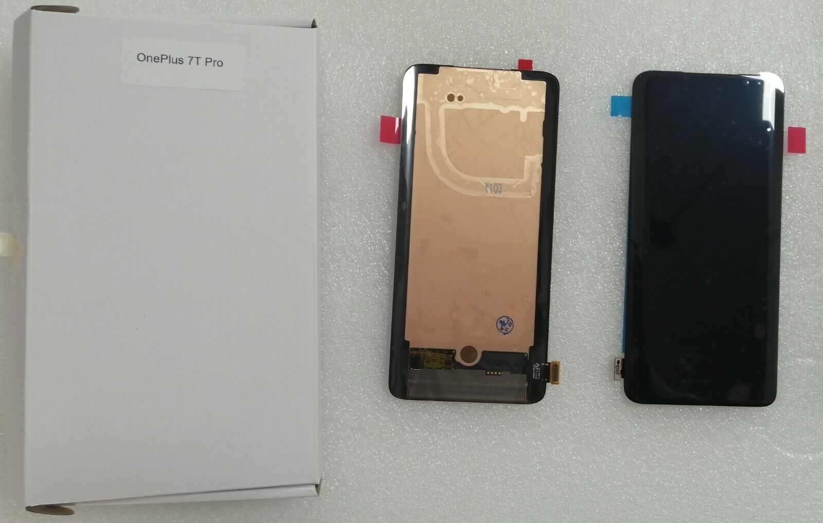 DISPLAY LCD OLED ONEPLUS t7 pro OnePlus 7 t Pro TOUCH VETRO SCHERMO MONITOR NERO