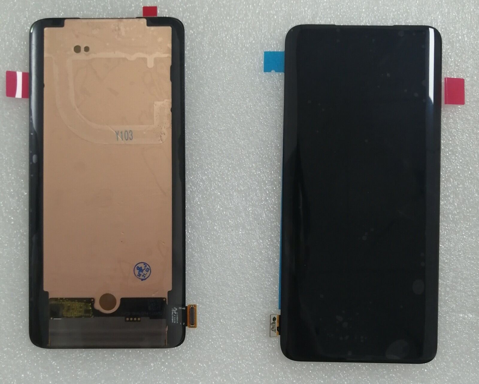 DISPLAY LCD OLED ONEPLUS t7 pro OnePlus 7 t Pro TOUCH VETRO SCHERMO MONITOR NERO - immagine 3
