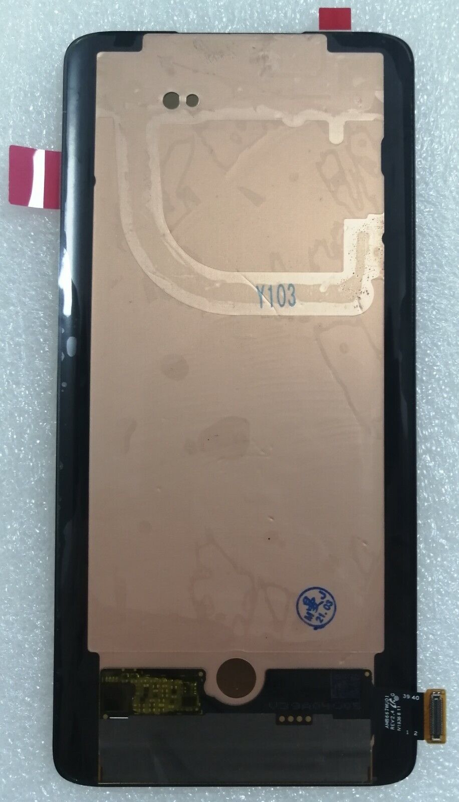 DISPLAY LCD OLED ONEPLUS t7 pro OnePlus 7 t Pro TOUCH VETRO SCHERMO MONITOR NERO - immagine 4
