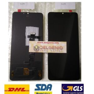 DISPLAY LCD OLED ONEPLUS 7T HD1900 01 03 05 07 TOUCH VETRO SCHERMO MONITOR NERO