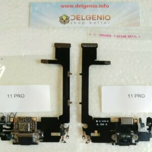 APPLE CONNETTORE RICARICA IPHONE 11 PRO NERO ORIGINALE RIGENERATO DOCK CARICA IC