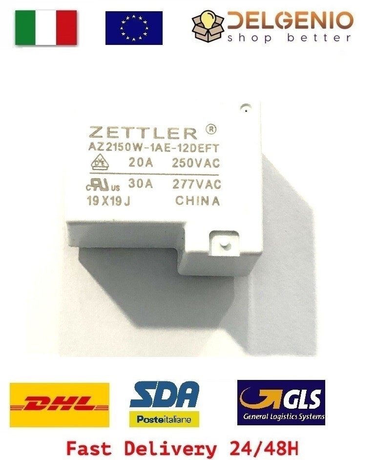 Relè Relais AZ2150W-1AE-12DEFT Model AZ2150W 1AE 12DEFT RELE' ZETTLER