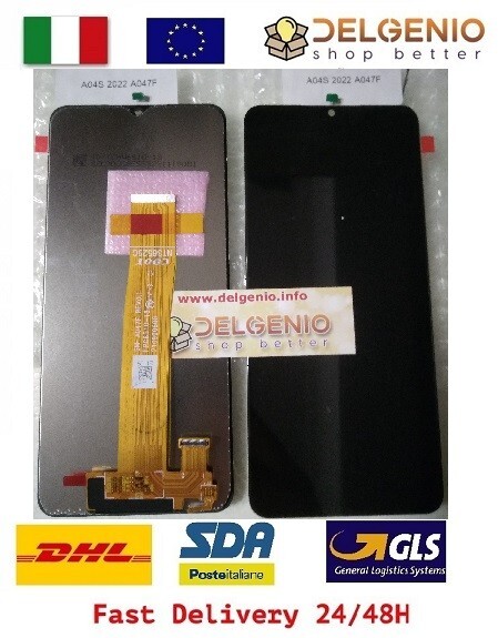 DISPLAY LCD ORIGINALE SAMSUNG GALAXY A04S 2022 SM-A047 TOUCH SCREEN VETRO