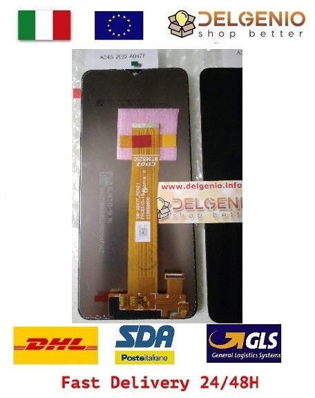 DISPLAY LCD ORIGINALE SAMSUNG GALAXY A04S 2022 SM-A047 TOUCH SCREEN VETRO - immagine 2
