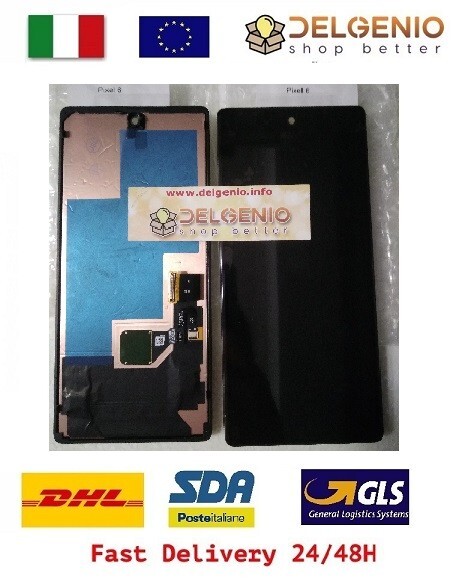 Originale Google Pixel 6 Oled Display LCD Touch Screen Vetro Schermo Nero