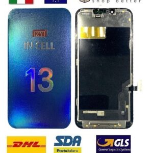 TOUCH LCD DISPLAY APPLE IPHONE 13 INCELL PARI ORIGINALE VETRO SCHERMO TOP