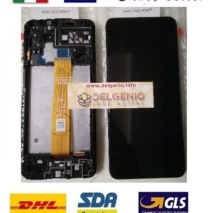DISPLAY LCD ORIGINALE FRAME SAMSUNG GALAXY A04S 2022 SM-A047 TOUCH SCREEN VETRO