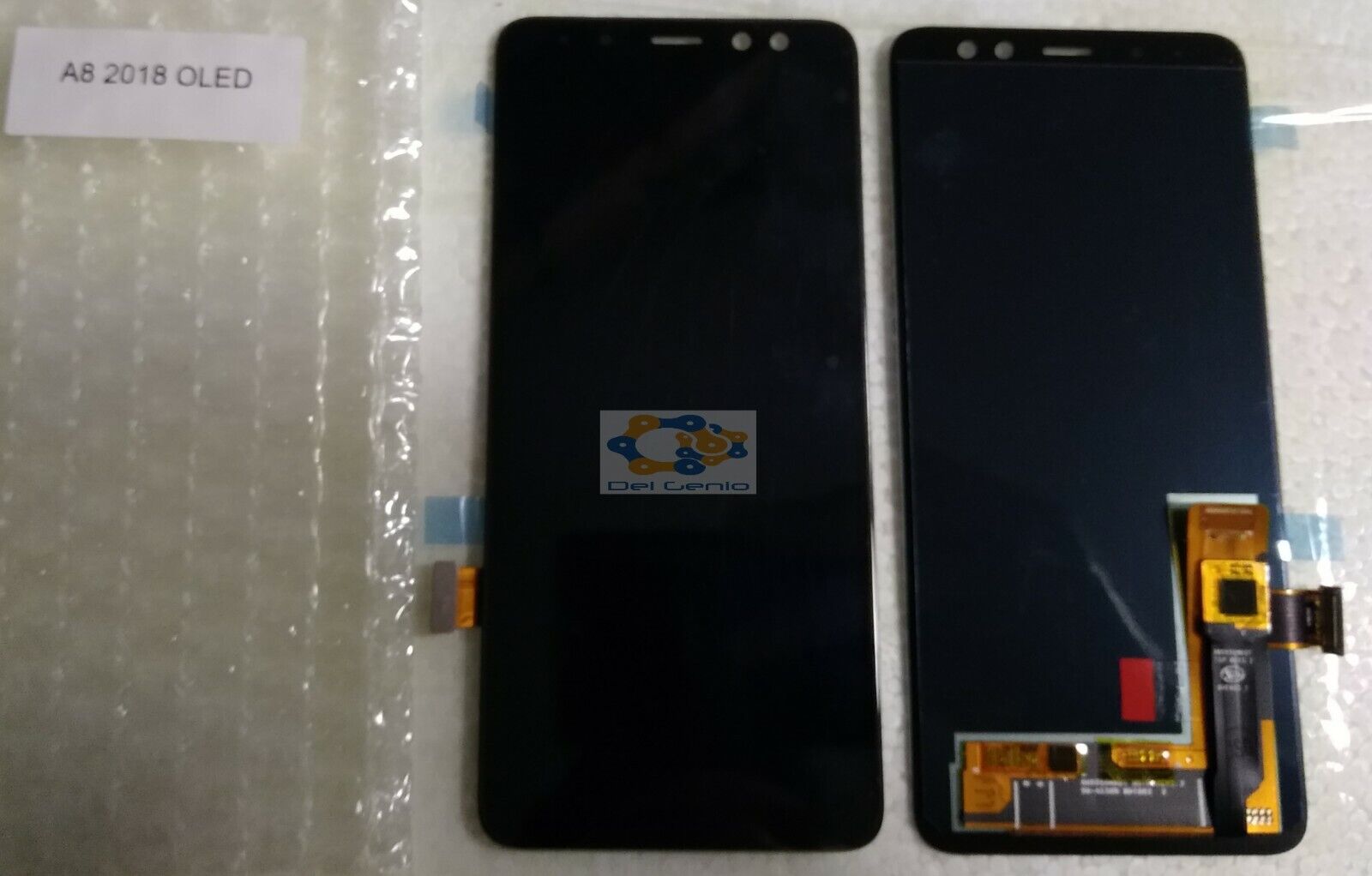TOUCH SCREEN SCHERMO PER SAMSUNG GALAXY A8 2018 SM-A530F VETRO OLED DISPLAY