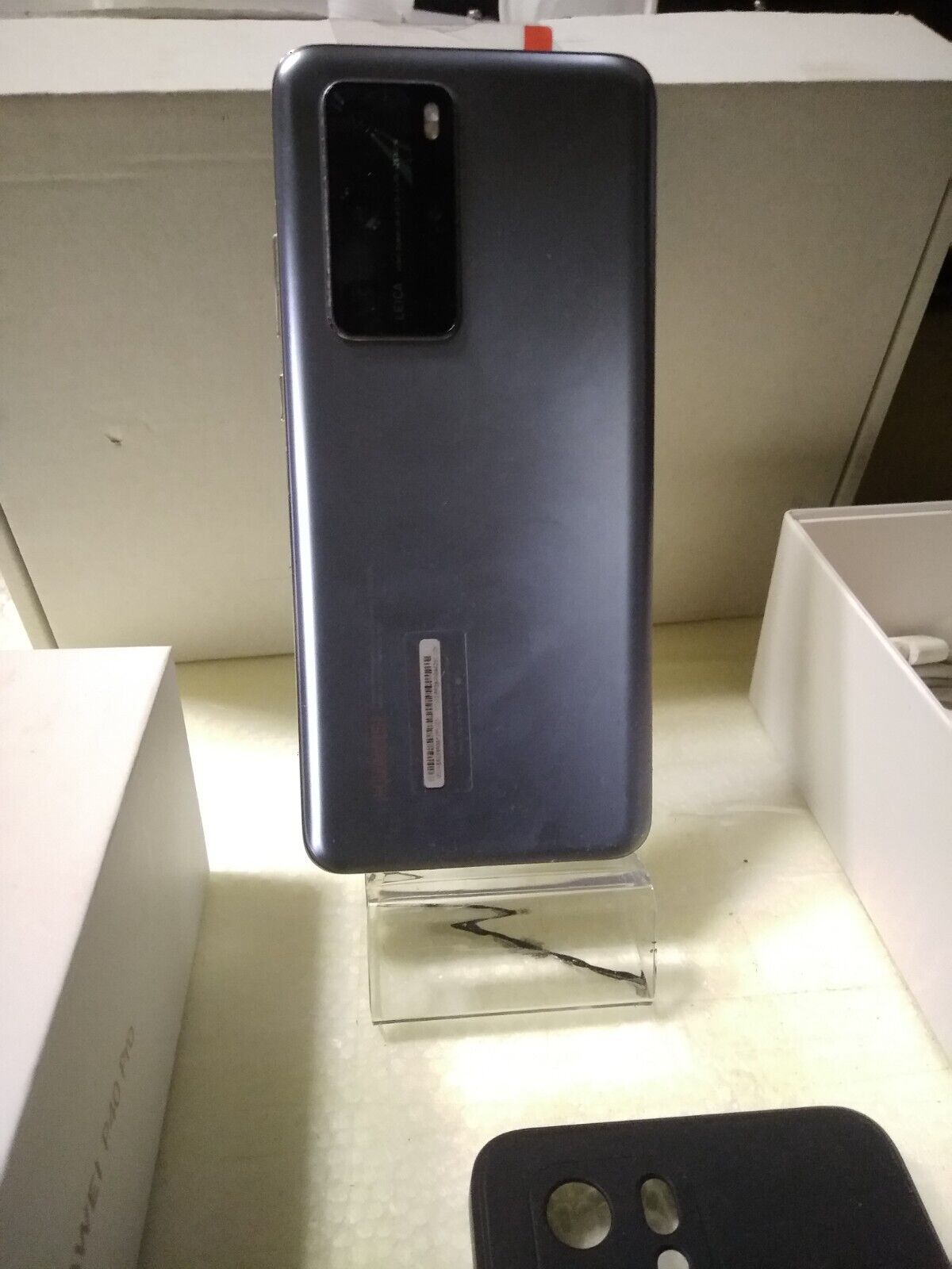 Huawei P40 Pro 5G Dual Sim 256GB ELS-NX9 Silver Frost USATO - immagine 3