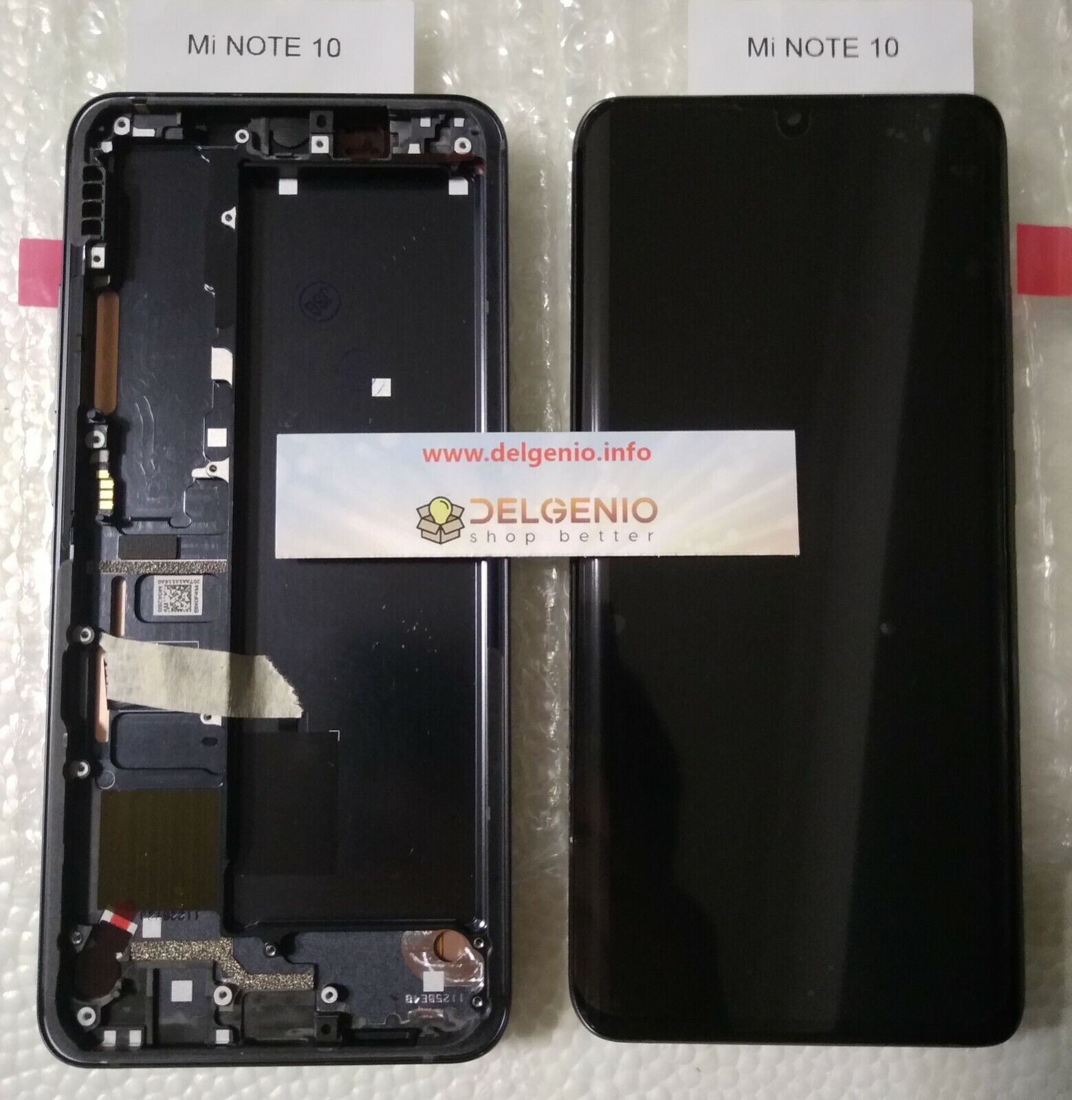 Display OLED ORIGINALE con Frame Touch Screen Xiaomi Mi Note 10 / Note 10 PRO