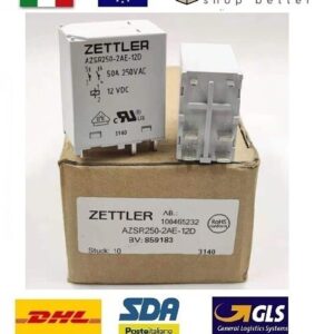 Relè ZETTLER AZSR250-2AE-12D 12Vcc 2vie 50Amp Power Relay 6Pins 50A 250VAC