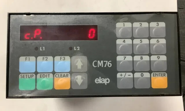 RIPARAZIONE ERRORE ERRORI Elap CM76 CM77 - GUASTO PLC SOSTITUZIONE COMPONENTI