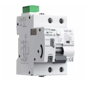 GEYA RIARMO STOP E & GO GRD9L-R SALVAVITA MAGNETOTERMICO 40A 2P Auto Riarmabile