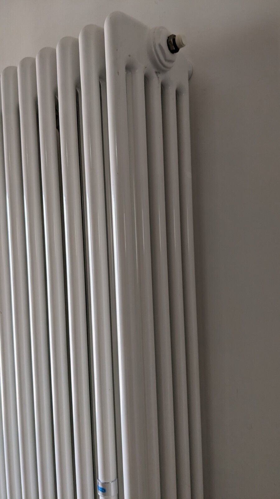 TERMOSIFONE CALORIFERO TUBOLARE ACCIAIO BIANCO 4 E 5 COLONNE H 670 H 1800 - immagine 4