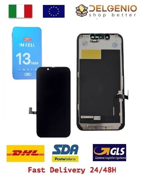 DISPLAY LCD APPLE IPHONE 13 MINI SCHERMO ORIGINALE ZY INCELL TOUCH VETRO