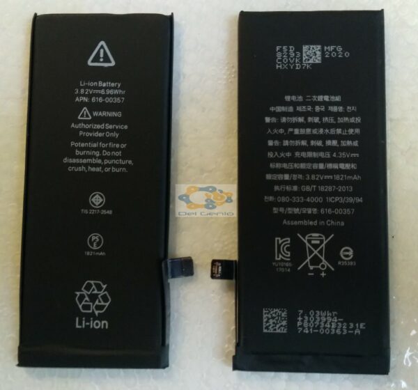 BATTERIA adatta PER APPLE IPHONE 8 1821 mAh PARI ALL'ORIGINALE produzione 2021
