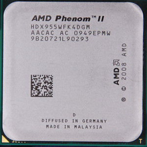 AMD Phenom II X4 955 3.20 ghz/6MB HDX955WFK4DGM 95W AM2 AM3 Quad CPU