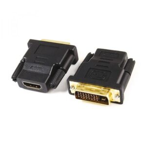 Adattatore Convertitore da DVI a HDMI bidirezionale HDMI 19 pin e DVI-D (24+1)