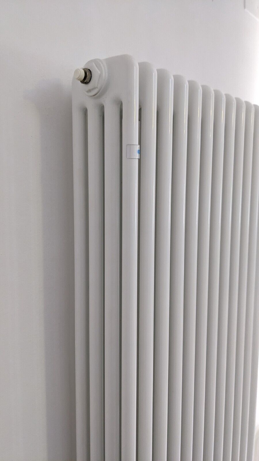 TERMOSIFONE CALORIFERO TUBOLARE ACCIAIO BIANCO 4 E 5 COLONNE H 670 H 1800 - immagine 2