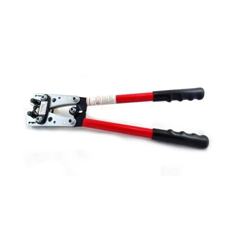 PINZA CRIMPARE PINZA CRIMPATRICE FASTON CAPICORDA TERMINALI 6-50 mm AGGAFFATURA
