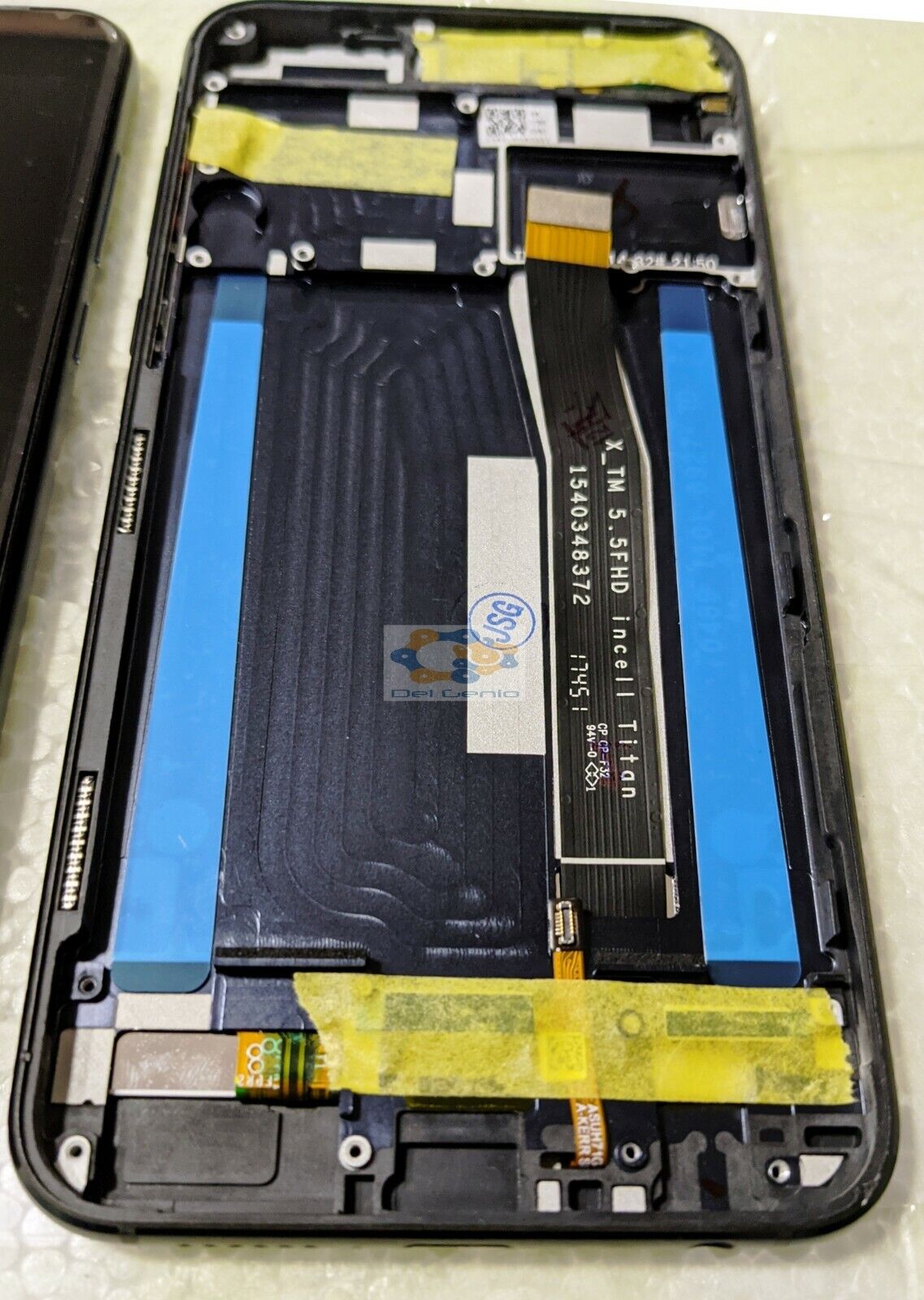 DISPLAY SCHERMO PER Asus ZenFone 4 ZE554KL Z01KDA KD KS CON TELAIO E SENSORE - immagine 3