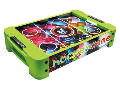 Mini Air Hockey Green Edition 36 cm gioco ludico da tavolo Idea regalo bambino