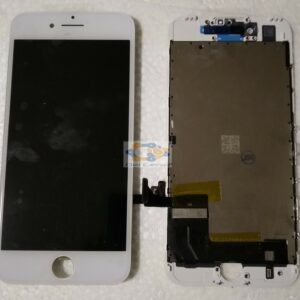  DISPLAY APPLE IPHONE 7 BIANCO ORIGINALE RIGENERATO SCHERMO LCD RETINA TOUCH 