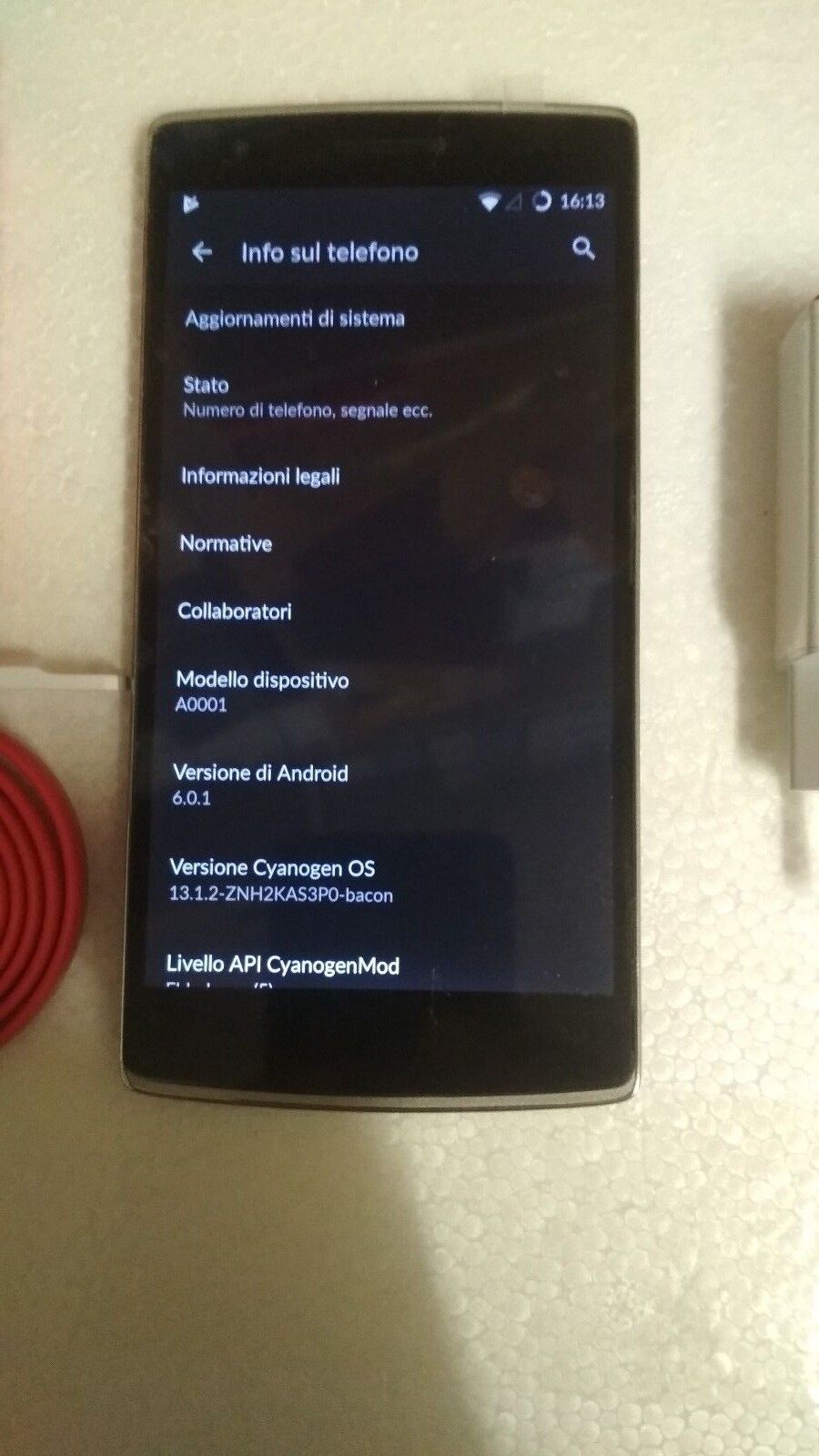 OnePlus 1 One A0001 Unlocked 64GB 3GB RAM 4G Phone Cyanogenmod CM13 Android 6.0 - immagine 2