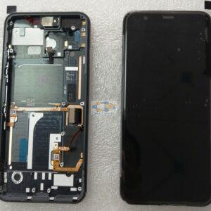DISPLAY ORIGINALE GOOGLE PIXEL 4 G020M G020N OLED LCD+TOUCH SCREEN CON FRAME