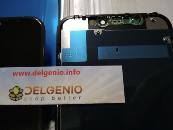 DISPLAY LCD OLED APPLE IPHONE 11 SCHERMO TOUCH SCREEN SCHERMO VETRO NERO ZY - immagine 4