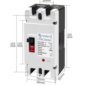 VaneAims interruttore di protezione per batterie fotovoltaico DC Breaker Circuit