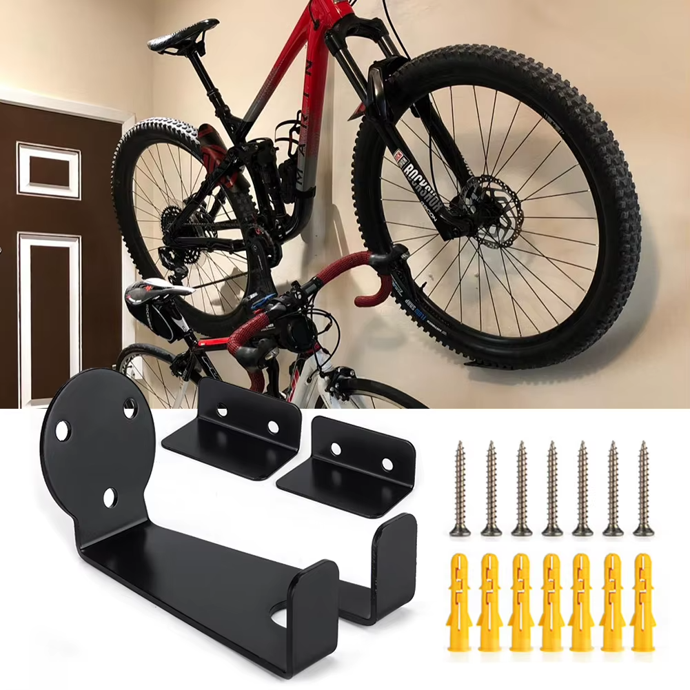 Portabici da parete muro gancio supporto staffa porta bici bicicletta in metallo