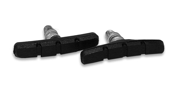 2/4 PATTINI FRENO BICI 7cm ANTERIORE POSTERIORE V-BRAKE COPPIA FRENI BICICLETTA - immagine 8