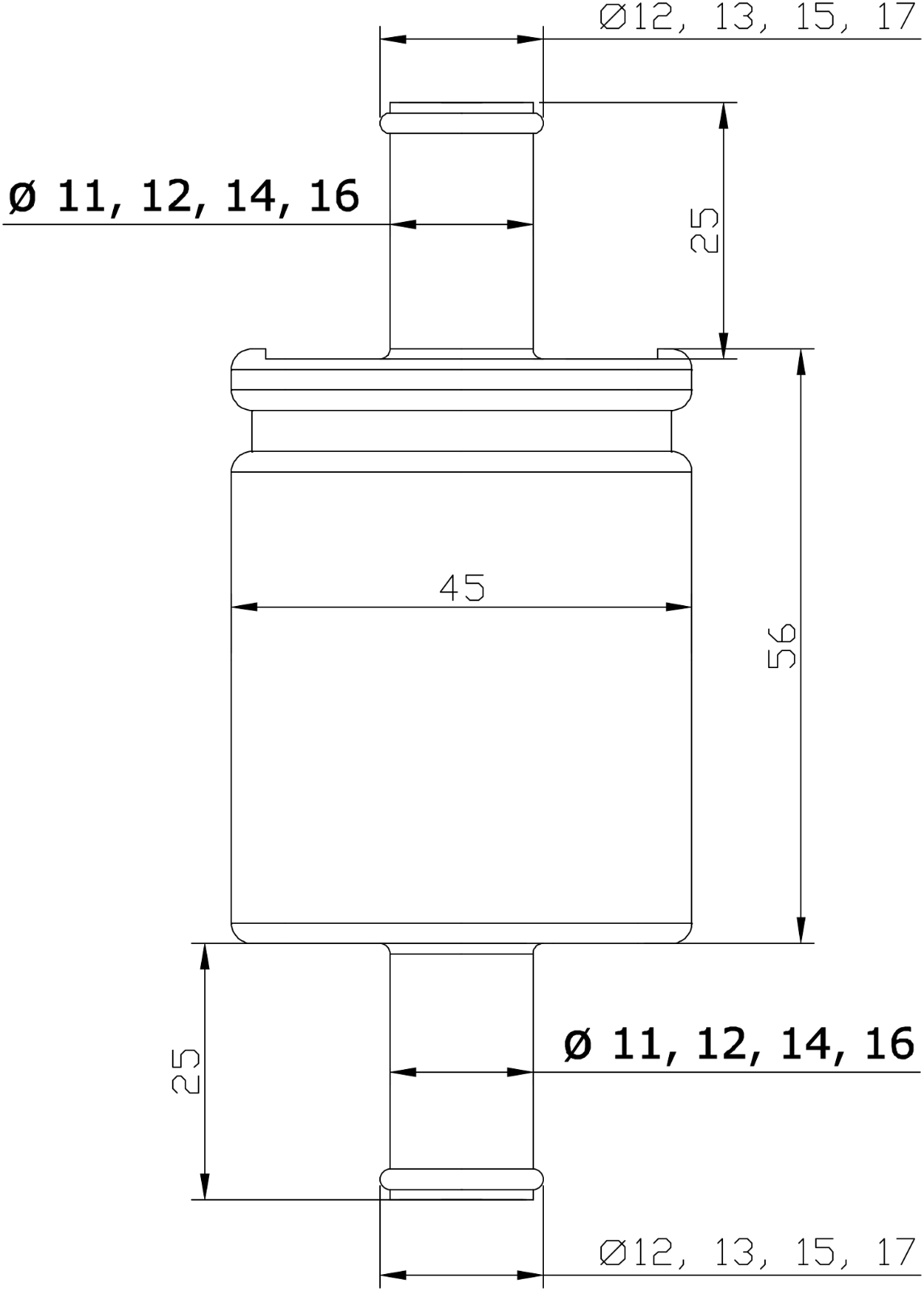 FILTRO GPL GAS 12/12 LANDI RENZO FIAT PUNTO - immagine 2