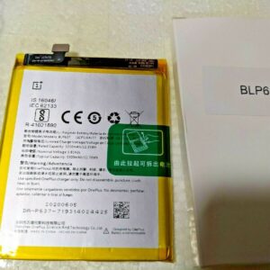 ONEPLUS BATTERy RICAMBIO ORIGINAL IONI DI LITIO BLP637 3300mAh PER ONEPLUS 5 5T