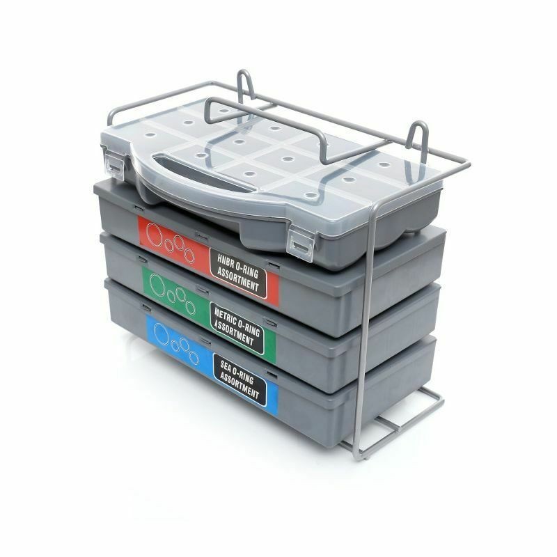 KIT GUARNIZIONI O RING 66 MISURE DIVERSE 900 PZ PEZZI ORING ANELLI GOMMINI - immagine 8