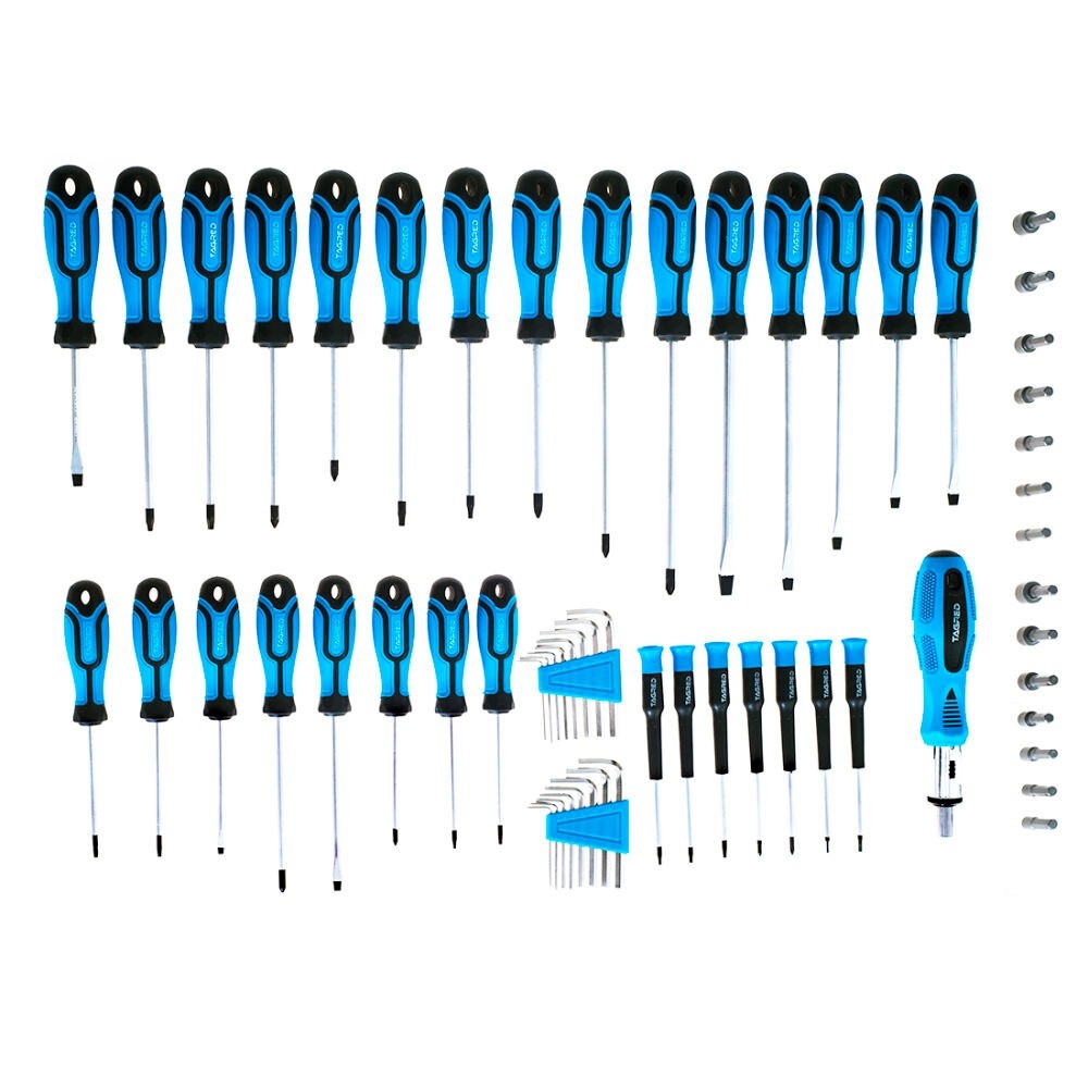 Cacciaviti chiavi inglesi bussole set da 122 pezzi con punte magnetiche Torx - immagine 4