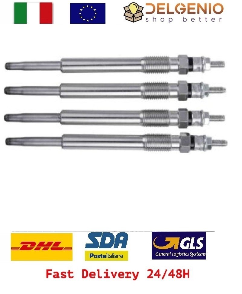 KIT 4 CANDELETTE HYUNDAI KONA TUCSON I30 I40 KIA CEED SPORTAGE IV STONIC 1.6CRDI
