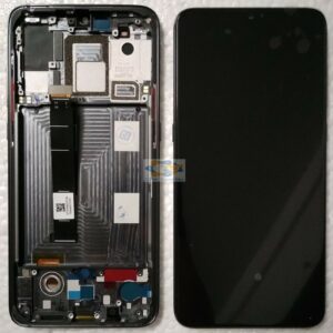 Display Touch screen +Frame OLED Xiaomi Mi9 Mi-9 Vetro M1902F1A Telaio nero