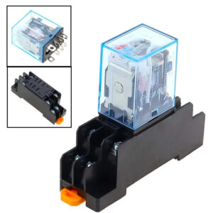 relè attuatore per valvola a tre vie 220V 10A Coil Power DPDT LY2NJ HH62P
