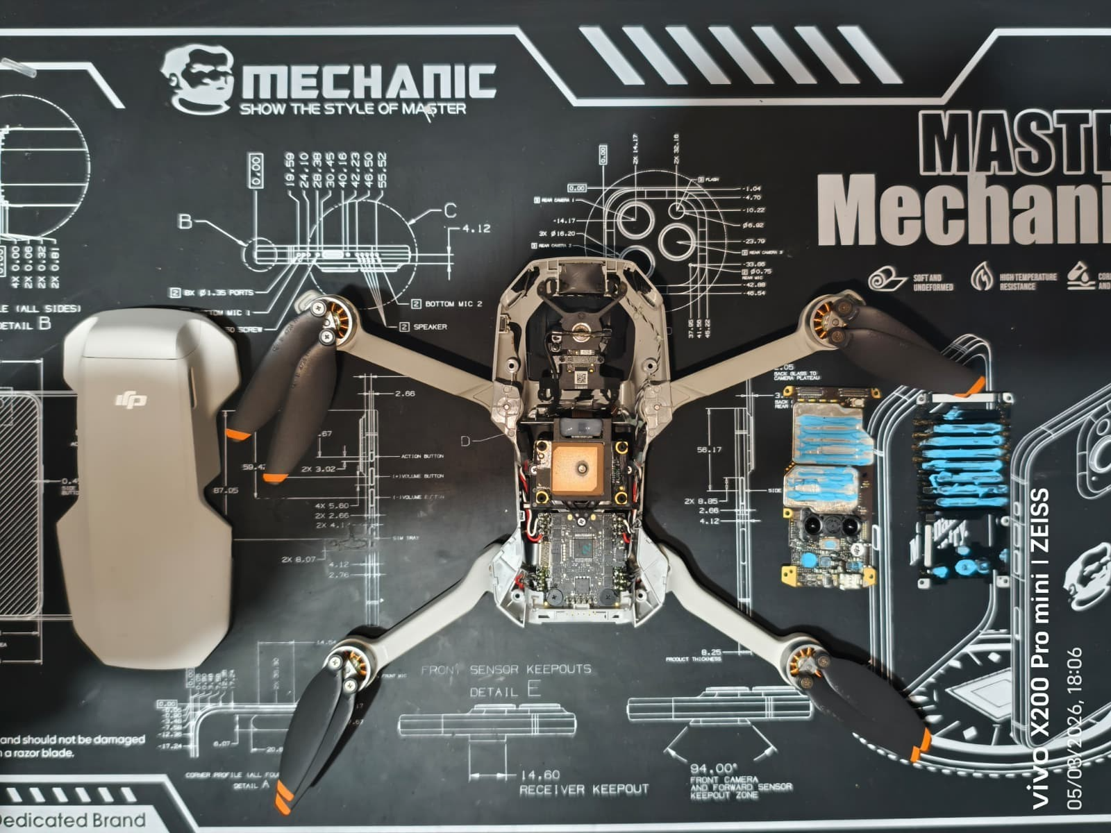 RIPARAZIONE Gimbal DJI Errore Stabilizzatore Drone Mavic Mini Air Phantom - immagine 3