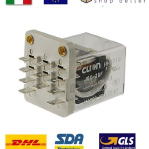 Relè di potenza JQX-38F 3Z DC 12V 40A bobina elettromagnetica Relay 3PDT 11 Pin
