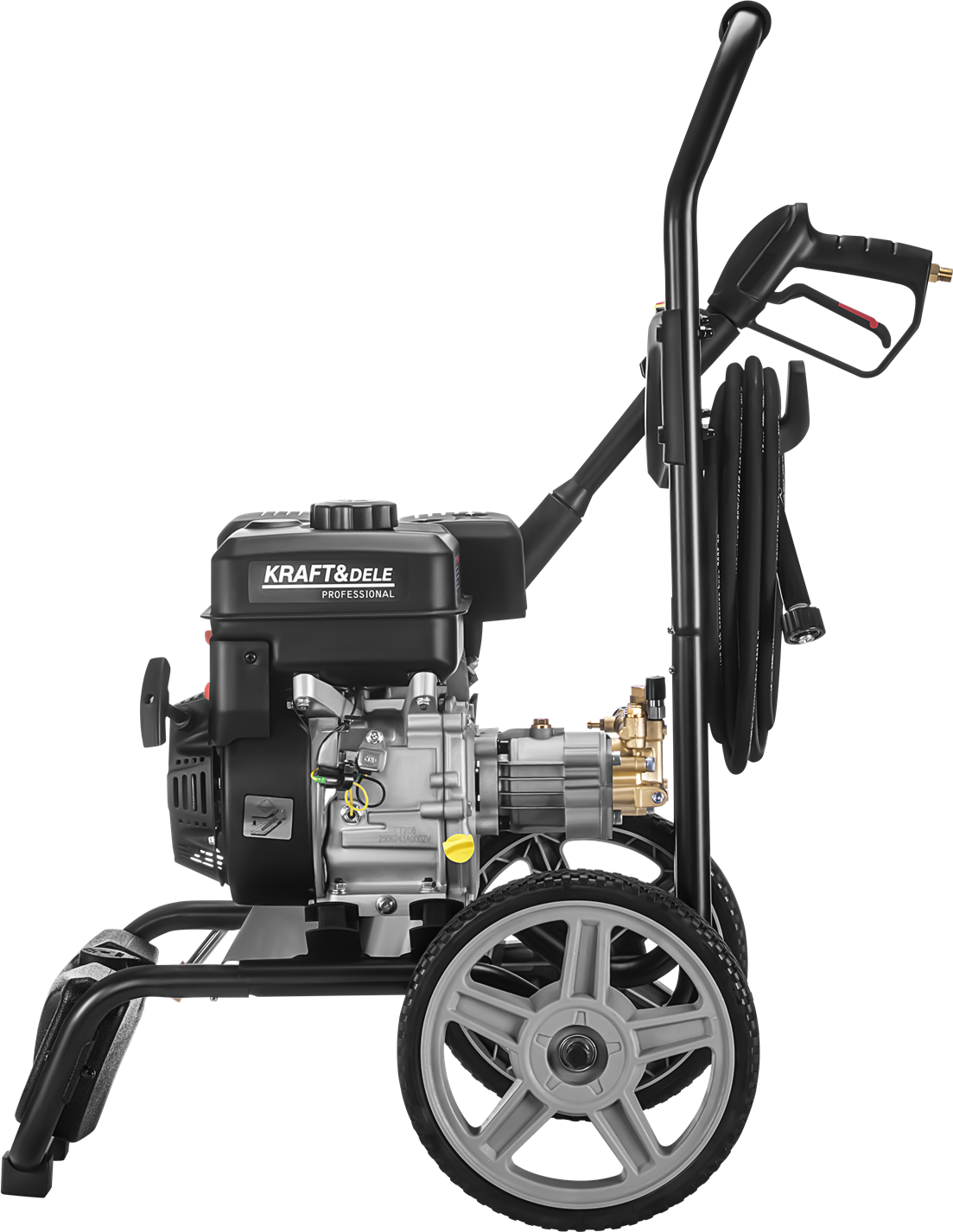 IDROPULITRICE ACQUA FREDDA A SCOPPIO ALTA PRESSIONE 7HP 360 BAR 660LT/H KRAFT&DE - immagine 4