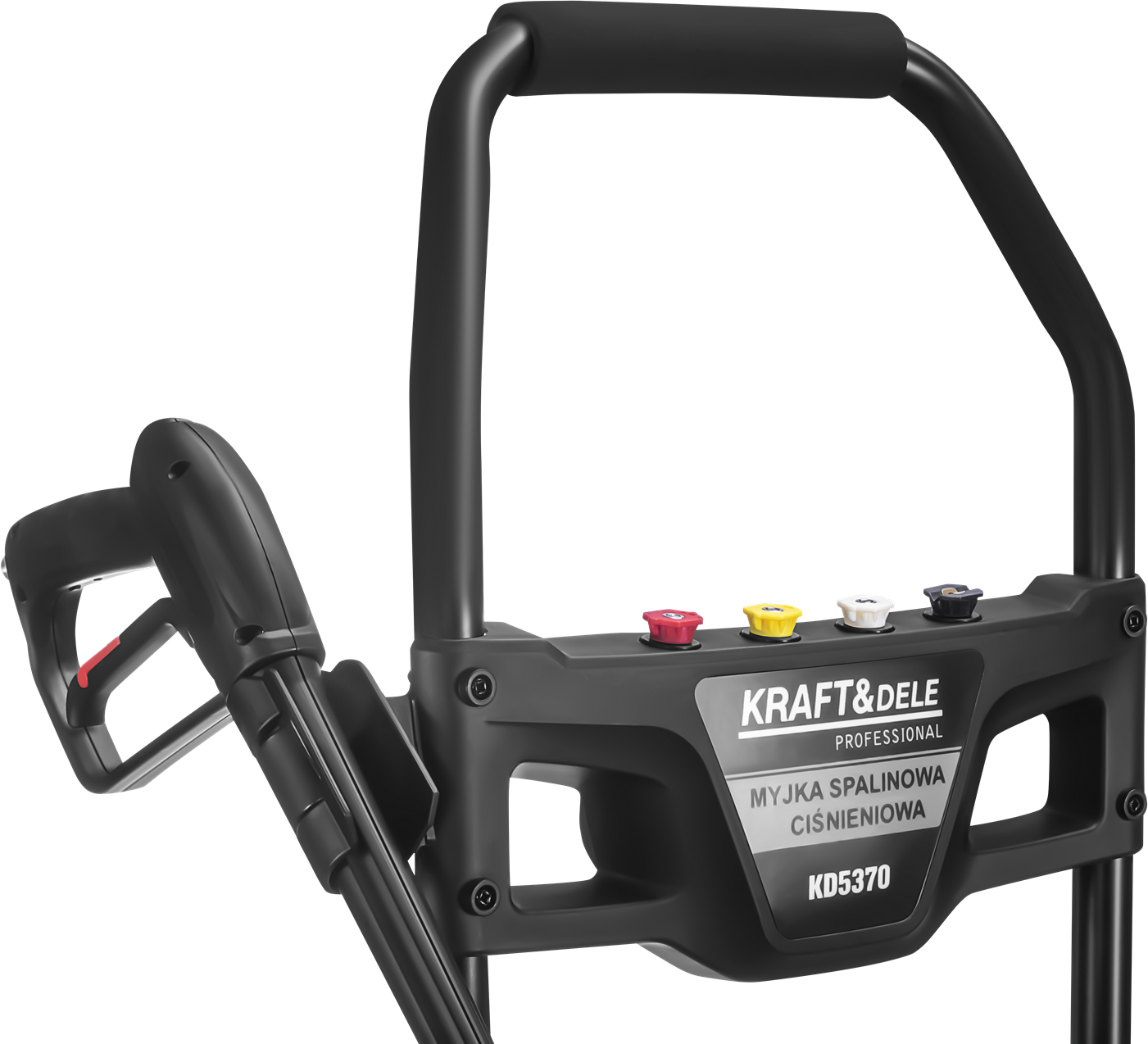 IDROPULITRICE ACQUA FREDDA A SCOPPIO ALTA PRESSIONE 7HP 360 BAR 660LT/H KRAFT&DE - immagine 8