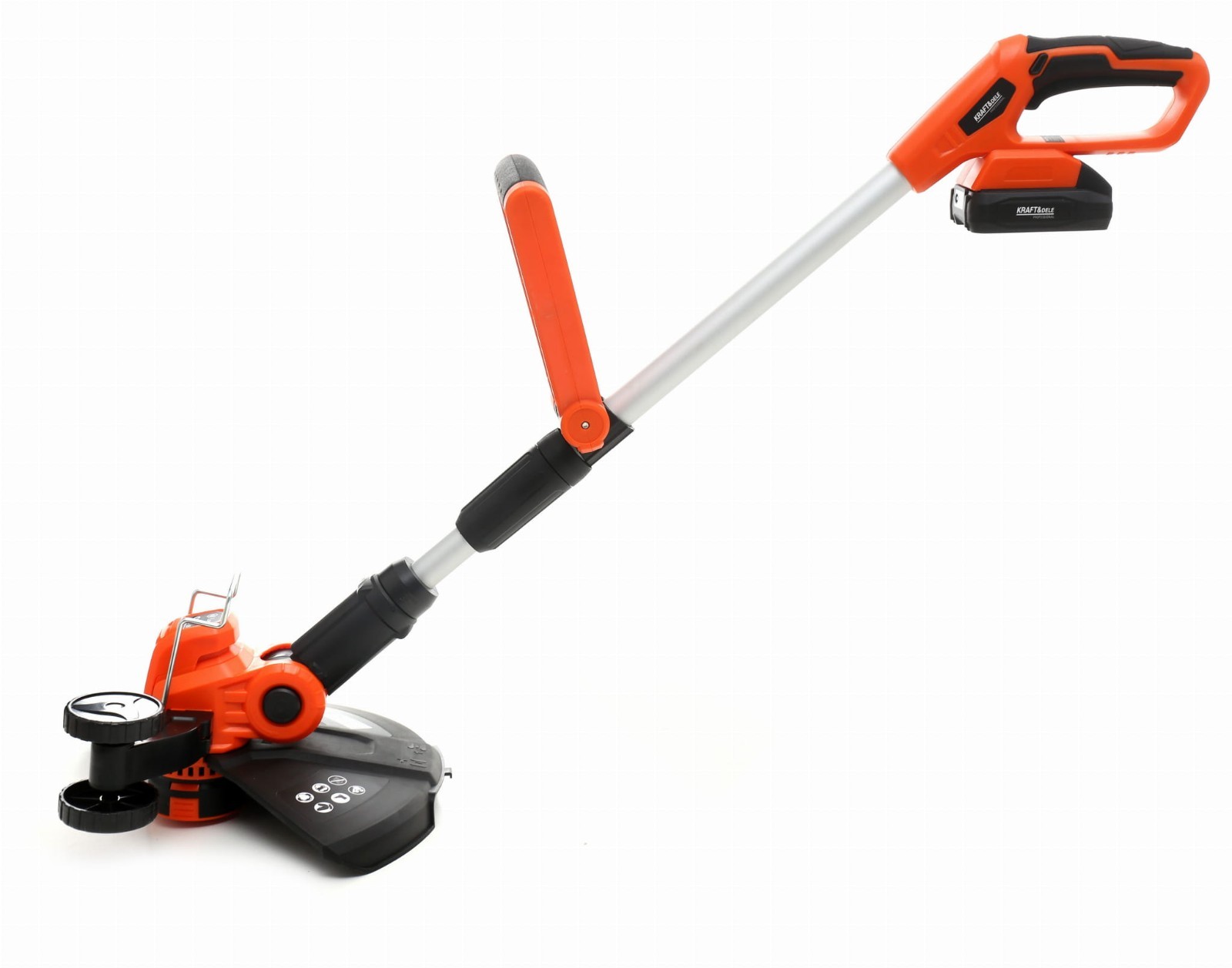 Decespugliatore Tagliaerba Elettrico 1500mAh 18V Asta Bordatore Giardino - immagine 2