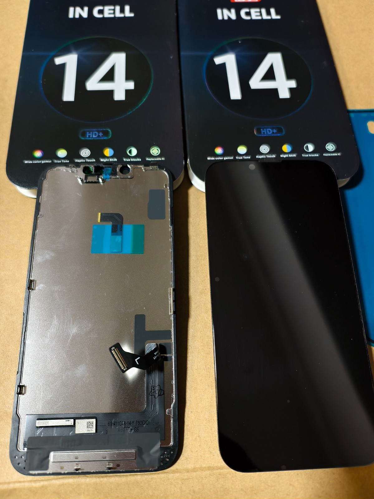 DISPLAY LCD APPLE IPHONE 14 A2882 SCHERMO ORIGINALE ZY INCELL FHD COF IC SWAP - immagine 2